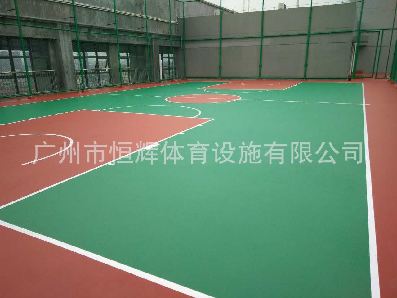 广州硅PU球场的佛山黄岐联通公司项目竣工！